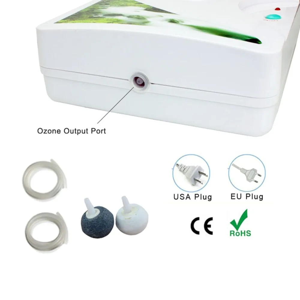 Маленький размер светодиодный дисплей очиститель воздуха Портативный озоновый генератор Многофункциональный очиститель воздуха для