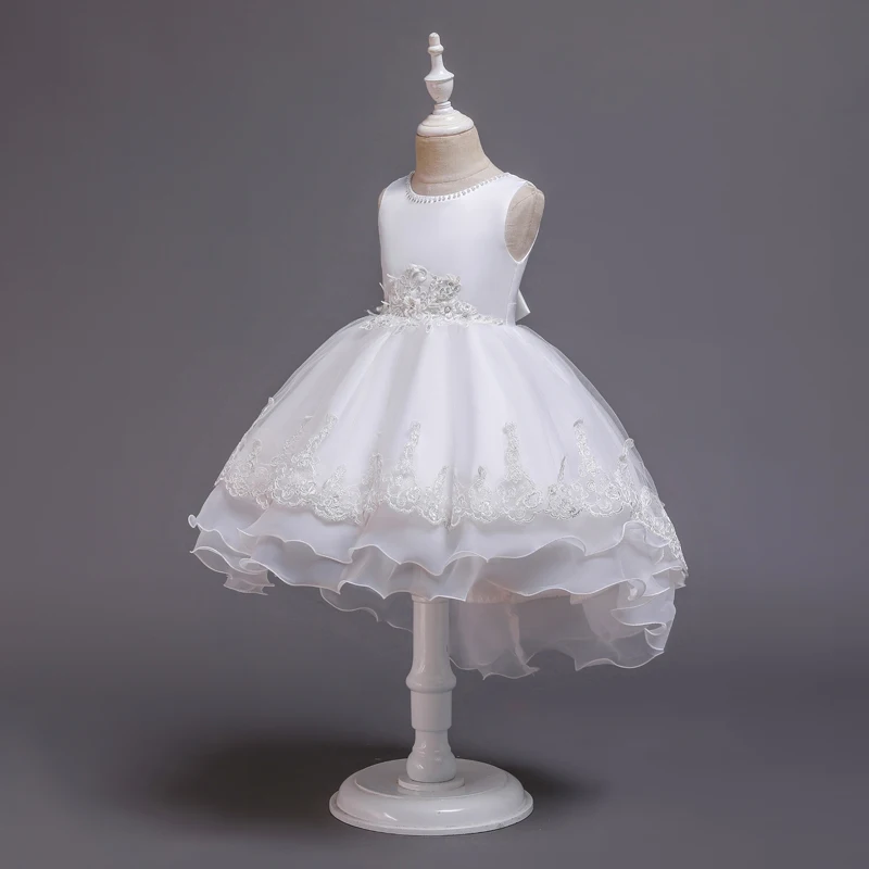 

Summer Kids Birthday Princess Party Dress for Girls Lace Tutu Children Bridesmaid Formal Dress for Girl Baby Girls Clothes