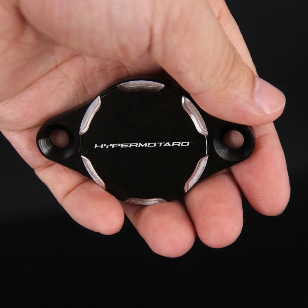 Крышка масляного фильтра двигателя мотоцикла RiderJacky черная красная CNC для Ducati