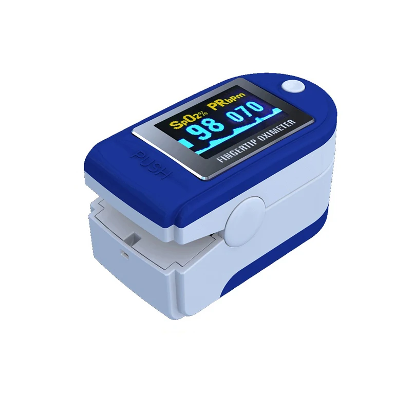 

2018 Color LED Display Design oxymetre pulsioxmetro Fingertip Pulse Oximeter Spo2 PR monitor Blood Oxygen meter Monitor CMS50D