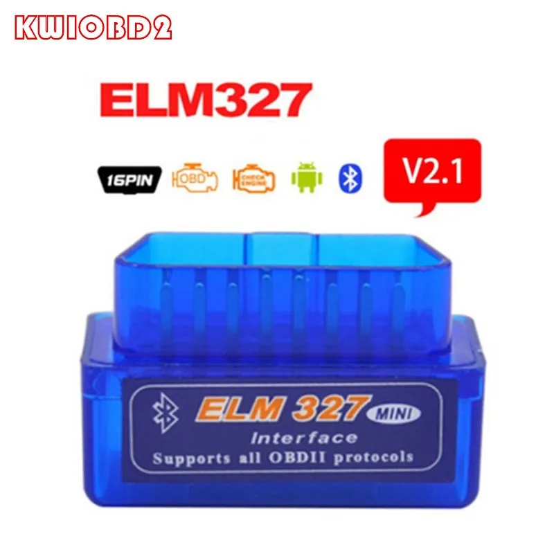 Супер Мини Elm327 Bluetooth V2.1 OBD2 сканер ELM 327 умный автомобильный диагностический