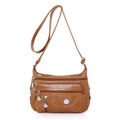 Роскошные сумки, женские сумки,, известный дизайнер, сумки высокого качества, женские сумки через плечо, сумки для мам, тоут, Bolsas Femininas - Цвет: 2 brown handbag
