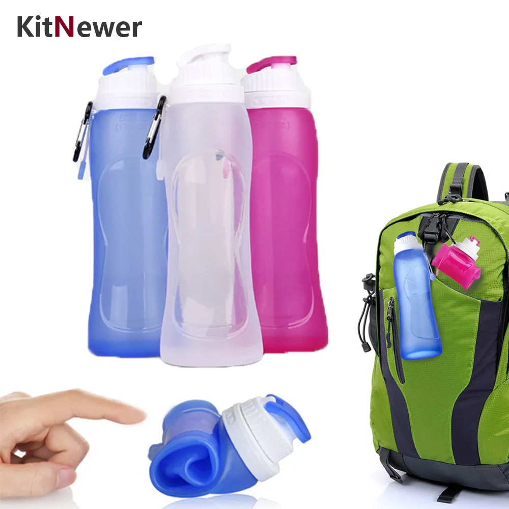 WALFOS Новые переносные складные силиконовые бутылки для воды езды на велосипеде