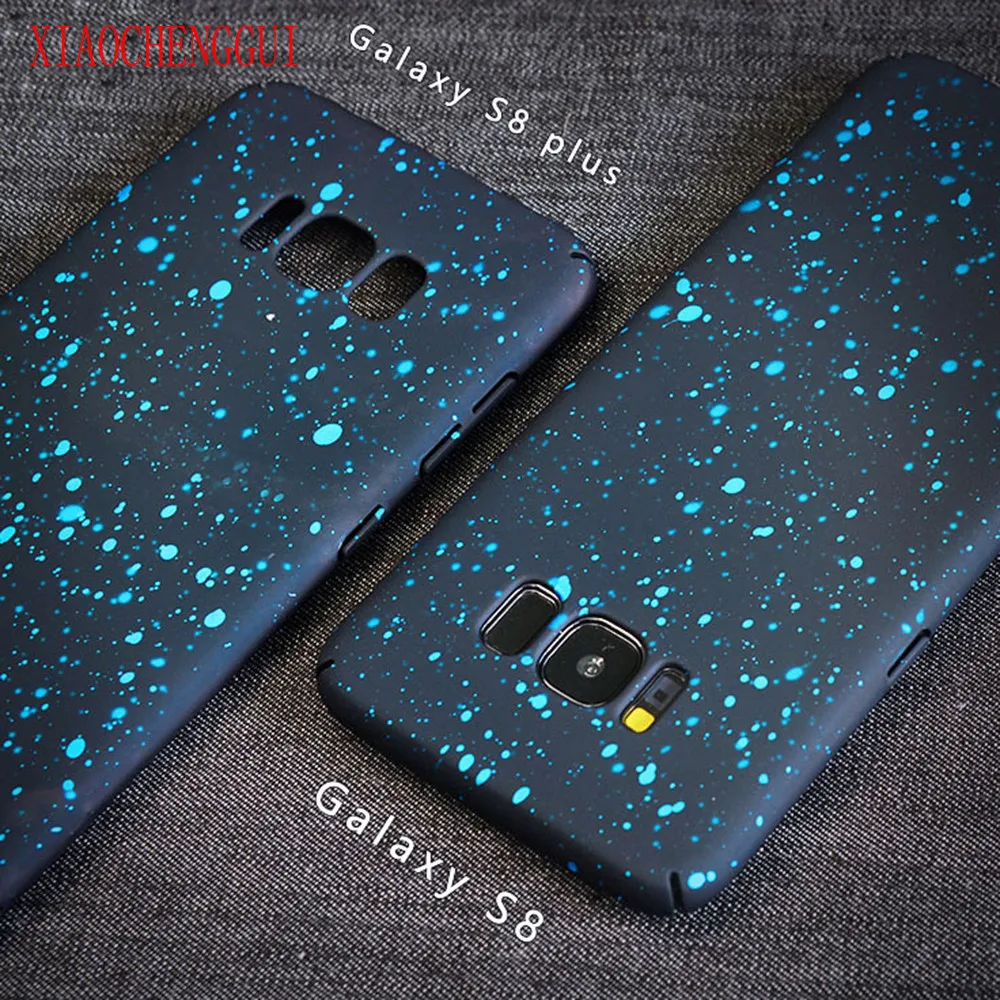 

For Samsung Galaxy S8 S8Plus case Trendy Starry sky All-inclusive hard plastic for Samsung Galaxy S9 S9Plus Note8 cover