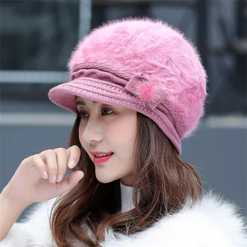 Beanies Hat Skullies Cotton Lovely Hat Warm Stuff Winter Cap 2018 4