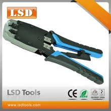LT-500R RJ11/12 (6 p) RJ45 (8 P) LSD herramienta de mano de red UTP/STP cable crimp tool cortador de cable de red del arrugador del cable