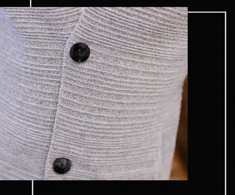 2019 Новый v-образный вырез вязаный свитер мужской пальто уникальный стиль Тонкий удобный однобортный мужской свитер четыре цвета выбор