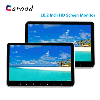 

Caroad 2PCS 10.2 Inch Ultra-thin HD 1080P Video Car Headrest Monitor MP5 Player Touch Button Support USB/SD/HDMI/FM/Speaker