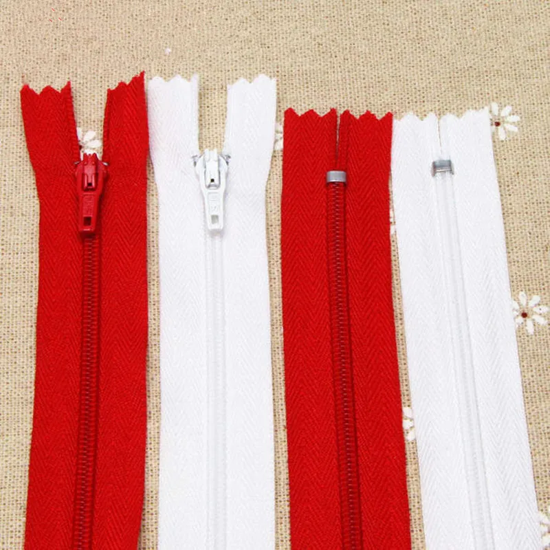 5X Zipper for sewing Assorted Dress Upholstery Craft Nylon Metal Closed