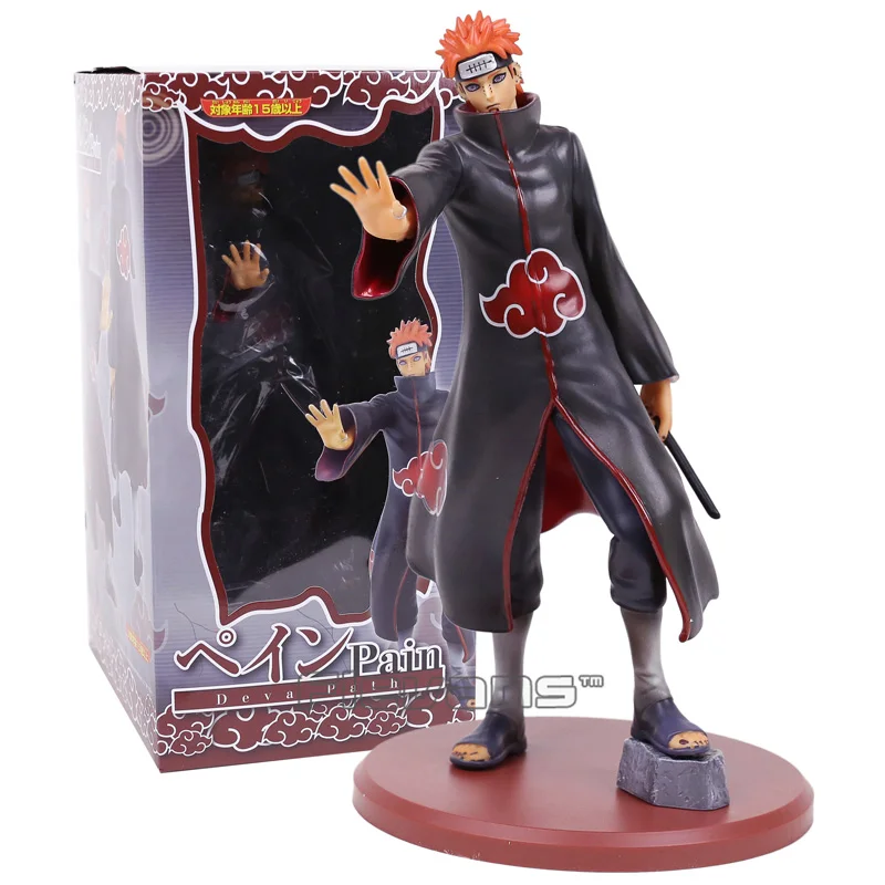 

Naruto Akatsuki Deva Path Pain PVC Figure Collectible Model Toy 26cm