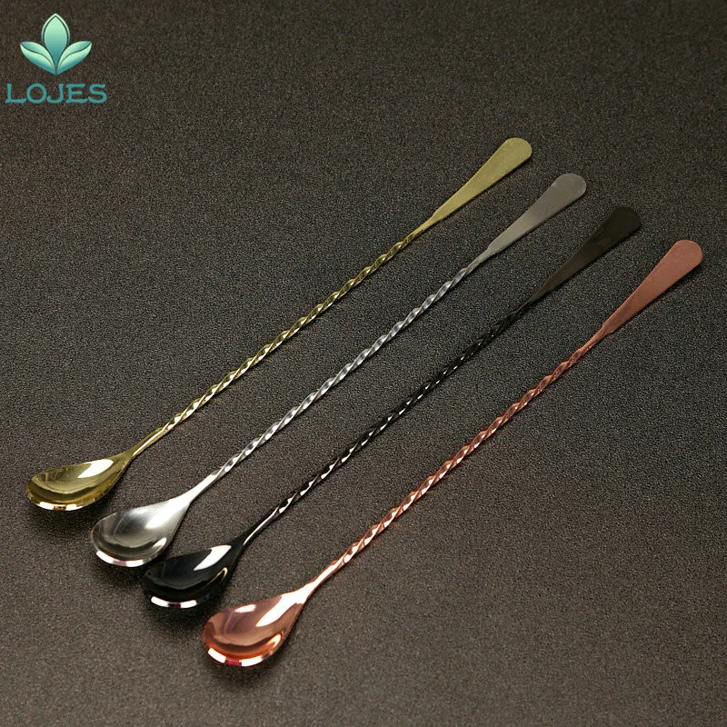 450mm Endurance Stainless Steel Long Handle Drink Spoon Bar Spoon Stir