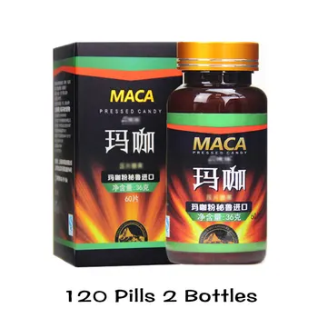 

120Pcs Medlar Ginseng Pilose Antler Maca Extract, Increase Performance Desire Epimedium Icariin for Man,male Maca Supplement