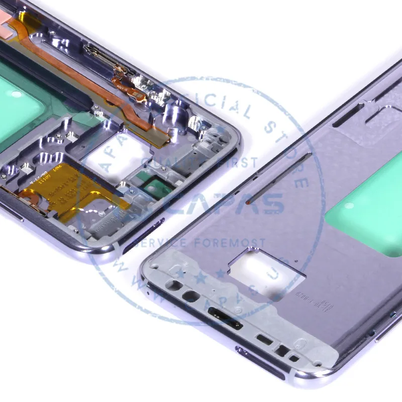 Оригинальная лицевая панель для Samsung Galaxy S8 + средняя рамка Plus G955 ЖК дисплей с