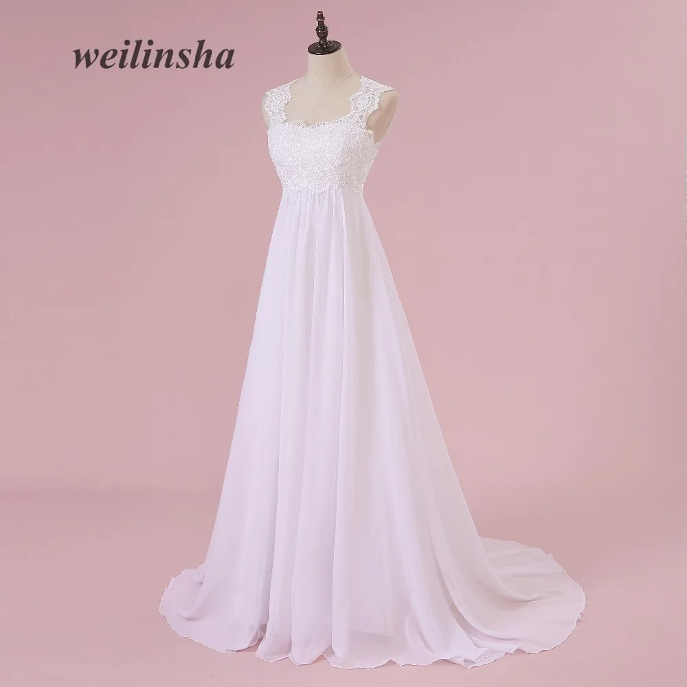 White wedding dress