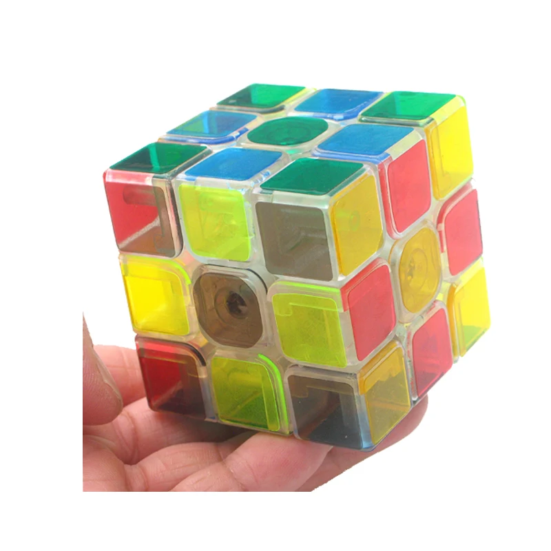 Прозрачный 3x3x3 Мэджико Cubo образовательные обучающие игрушки для детей Скорость Мэджико Cubo игрушка 3x3x3 прозрачный Magic Cube игрушки