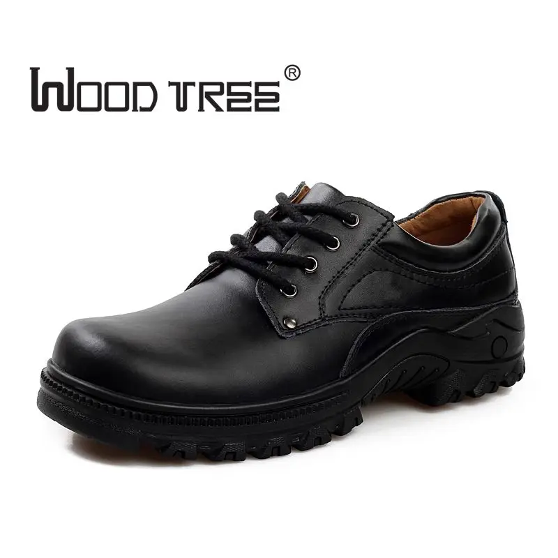 

woodtree Faux Suede Leather Men Boots Spring Autumn And Winter Man Shoes Ankle Boot Men's Snow Shoe Work Plus Size 38-44 XT 8088