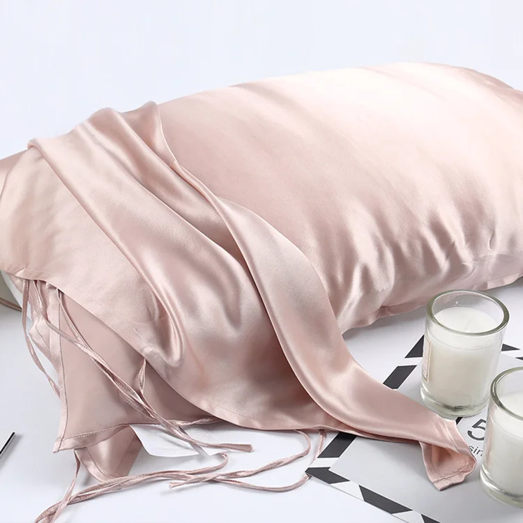 19 Momme 100 Natural Mulberry Silk Pillowcase For Hair Facial