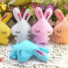 Кролик плюшевые игрушки куклы сумки маленький кулон аксессуары уход за ребенком 50 шт./партия