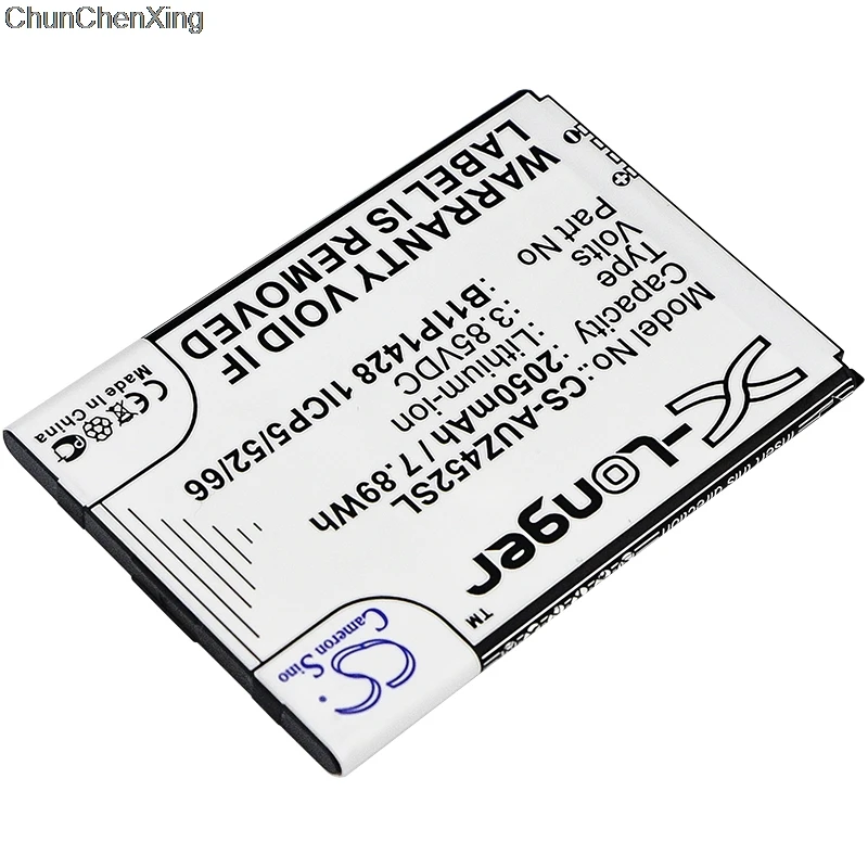 Аккумулятор Cameron Sino B11P1428 1ICP/52/66 для Asus X009DB zb452кг ZenFone Go 4 5 2050 мАч|Аккумуляторы