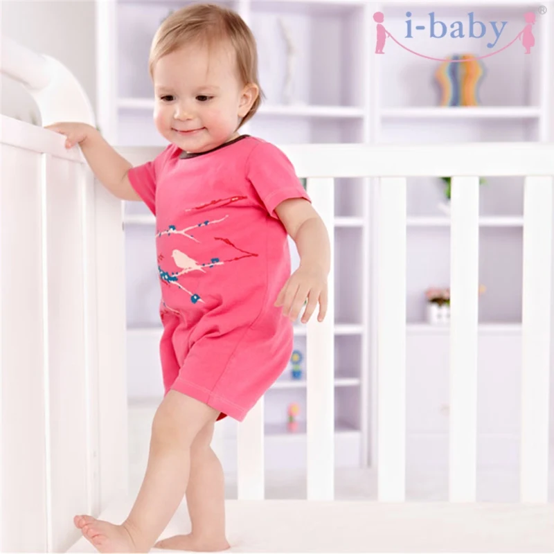 i baby Baby Romper Newborn Infant Clothes Boy Girl Rompers 100 Cotton