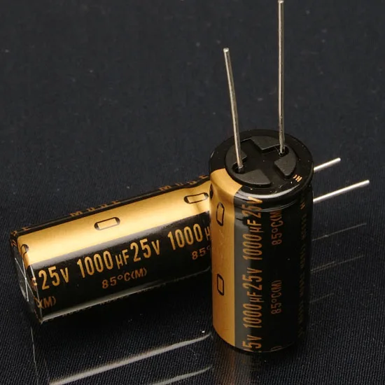 

50PCS new Japanese original nichiconKZ 1000Uf/25V audio electrolytic capacitor minimum packaging sales free shipping