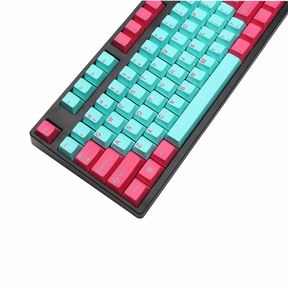 Механическая клавиатура Double shot pbt с колпачком клавиш 87/104 раскладка ANSI Cherry Filco Ducky