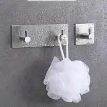 Крюк из нержавеющей стали, Nailless настенная дверь за ванной несущей крючок для спальни вискозный крючок с насадкой