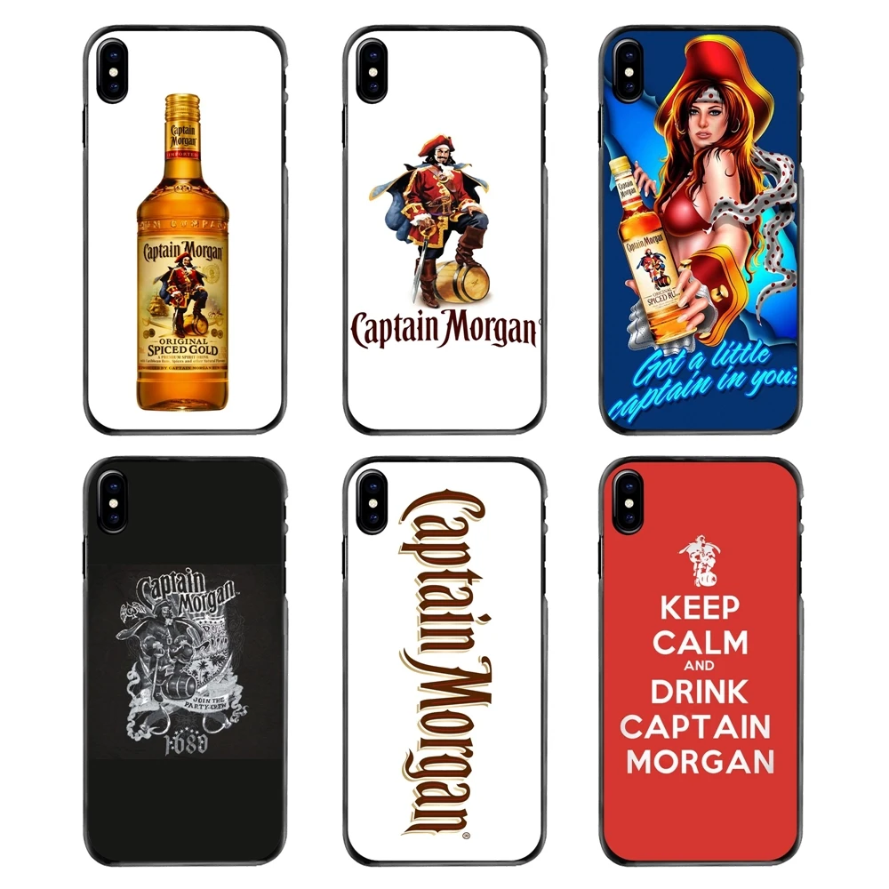 

Captain Morgan Black Spiced Rum Accessories Phone Covers For Samsung Galaxy Note 2 3 4 5 S2 S3 S4 S5 MINI S6 S7 edge S9 S8 Plus