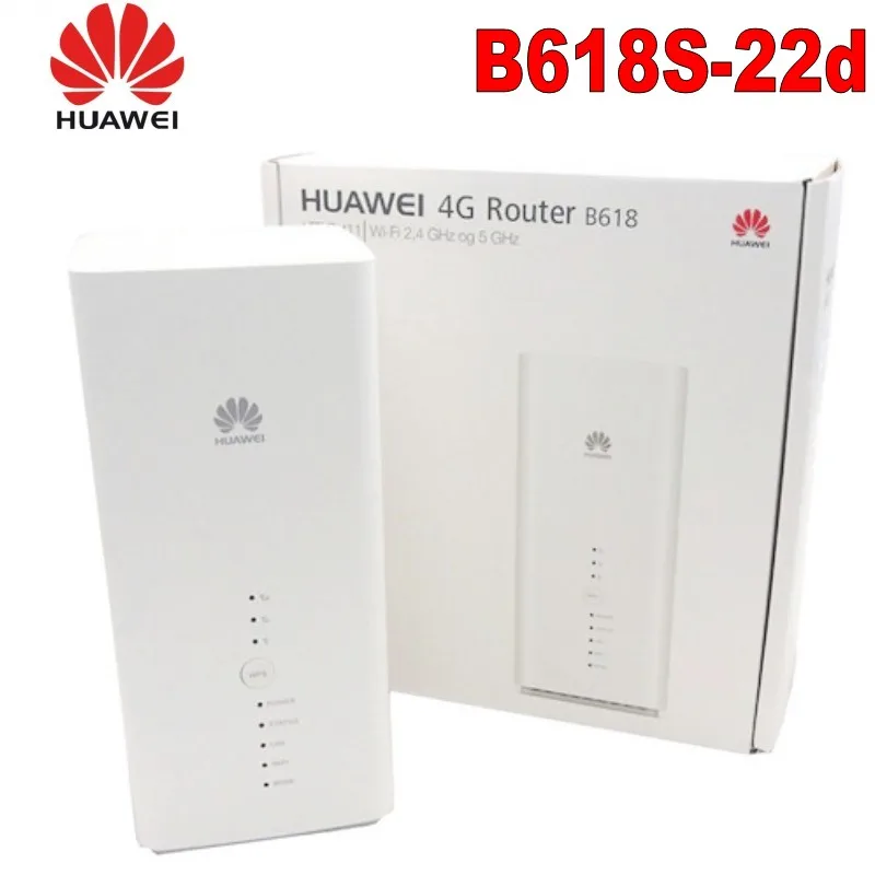 Разблокированный Мобильный Wi Fi роутер Huawei 4G LTE B618 B618s 22d 300 Мбит/с беспроводной