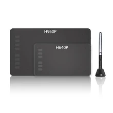 Buy online HUION Ultralight Graphic Tablets Digital Tablet Drawing Pen Tablet With Battery-Free Stylus for Mac and Windows — H640P/H950P