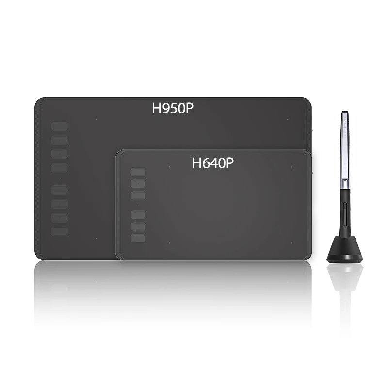  Tabletas gráficas ultraligeras HUION tableta Digital con lápiz de dibujo y lápiz sin batería para M