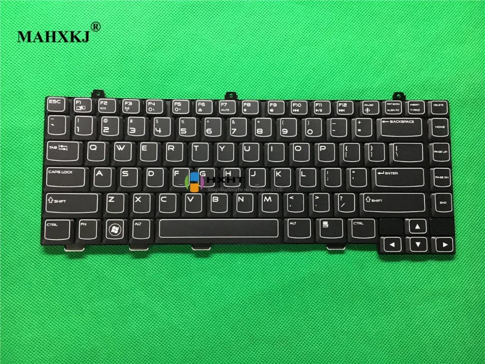 New original For DELL M14X R1 Laptop keyboard PK130G81A00 NSK AKU01 US