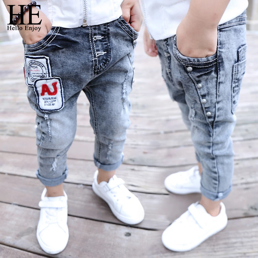 Aliexpress.com : Buy HE Hello Enjoy Jeans Children Boys Ripped Aliexpress.com : Buy HE Hello Enjoy Jeans Children Boys Ripped Jeans Kids Denim Pants Baby Casual Jean Infant Boys Brand Slim Fit Pants Kids Trousers from ... - Aliexpress.com : Buy HE Hello Enjoy Jeans Children Boys Ripped