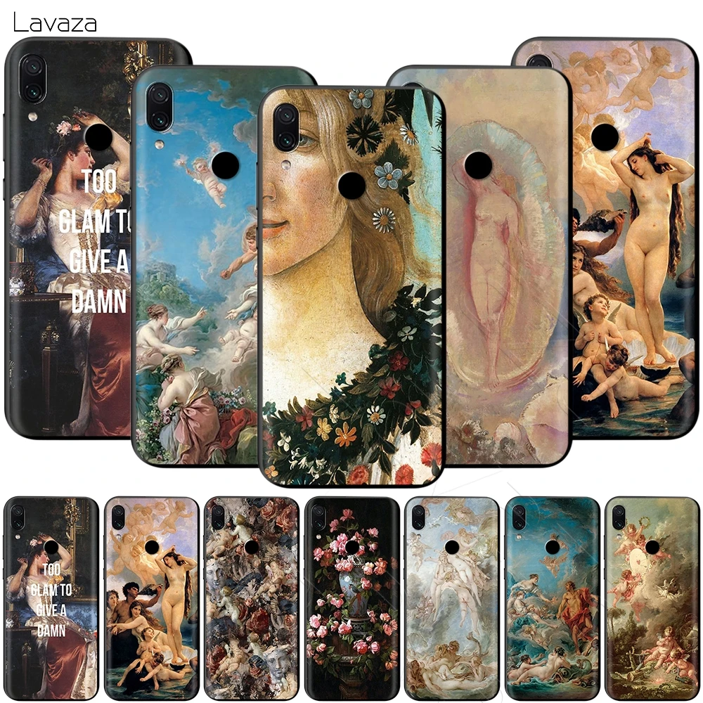 

Lavaza Art Paintings The Birth Of Venus Case for Xiaomi Redmi Note 8 Pro MI MAX 3 6 8 9 SE A1 A2 Lite Plus Pocophone F1