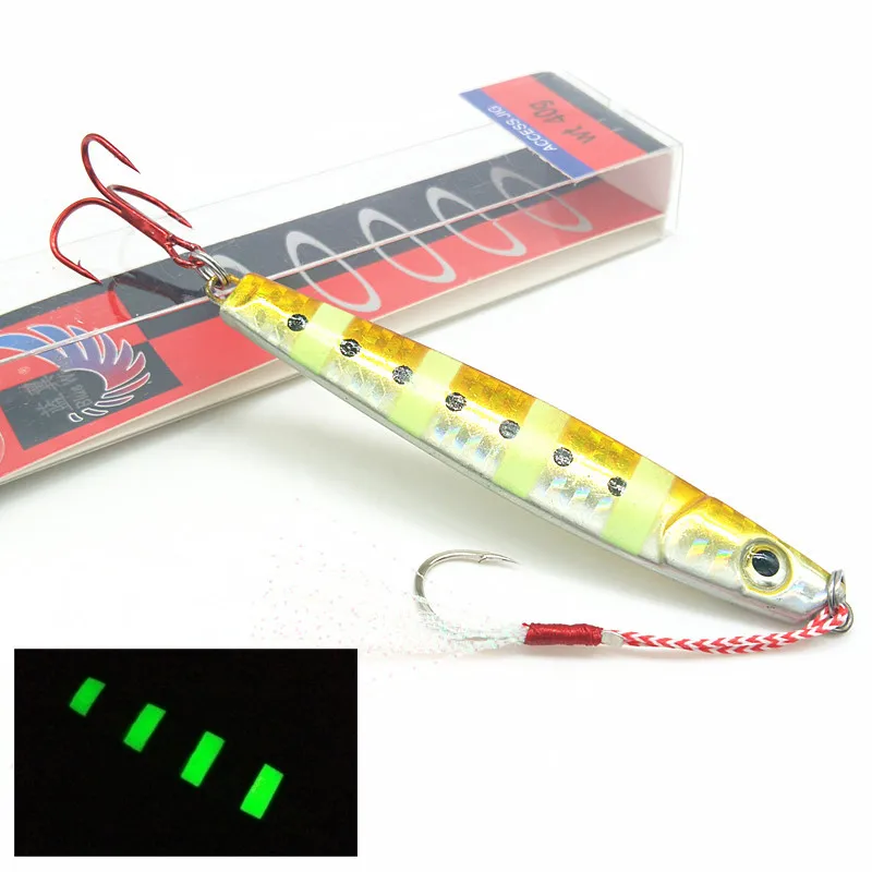 SHUNMIER 1 unids 25g 40g 60g Metal Jig Pesca señuelo Peche Pesca Jigging señuelos cebo duro aparejos pescado Isca Artificial Paillette SHUNMIER 1 unids 25g 40g 60g Metal Jig Pesca señuelo Peche Pesca Jigging señuelos cebo duro aparejos pescado Isca Artificial Paillette