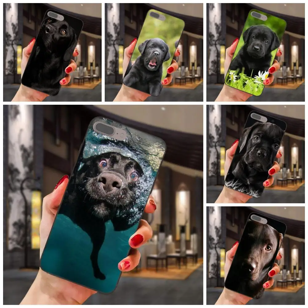 Черный чехол для телефона с рисунком щенков Лабрадора Xiaomi Mi Mix Max Note 2 2S 3 5X 6 6X 8 9 SE A1