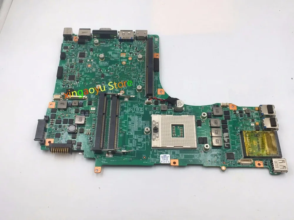 Материнская плата для ноутбука MSI GT683DXR версии 1:1 HM65 PGA989 DDR3 100% протестирована ОК |
