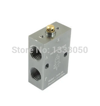 

Two Position 3 Way Manual Control Pneumatic Mechanical Valve PT 1/4