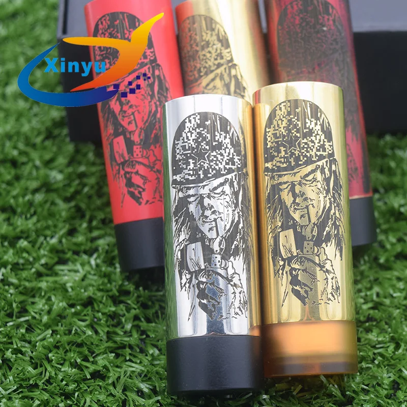 

pandora Mech Mod Slim Piece QP KALI v2 RDA 18650 Battery 26mm Mechanical Vaporizer Slam Piece Vape Pen Mod