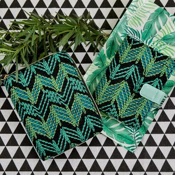 

Kinbor Multifunctional Forest Planner Zipper Notebook A6 Travel's Journal Diary Book Cute Stationery Gifts