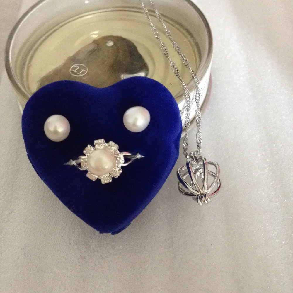 Freshwater oyster wish pearls jewelry gift sets, Wedding/ Party