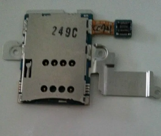 

New Original For Samsung Galaxy Note 10.1 N8000 Sim Card Reader Holder Socket Tray Slot Flex Cable