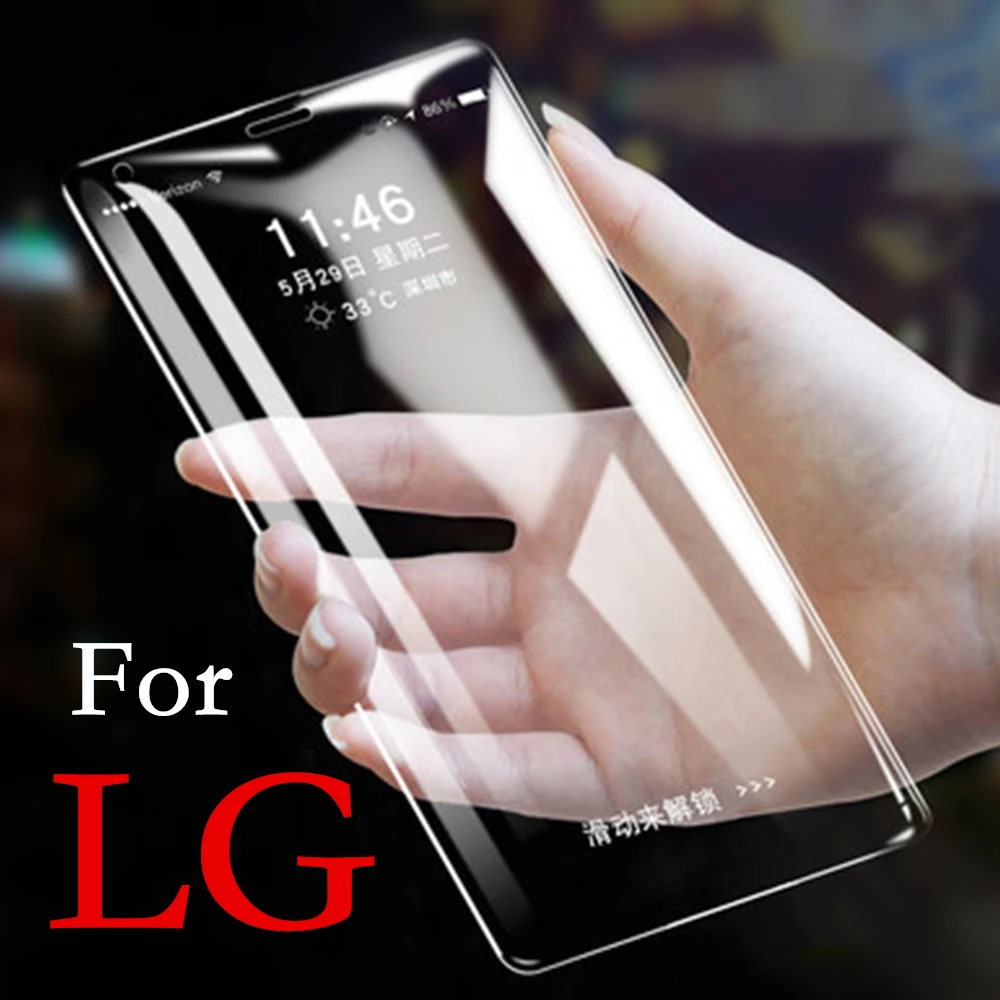 На для lg G7 защита экрана g5 Защитное стекло для lg g6 g2 3 4 фильма k3 4 7 10 tempered glas 9 H защиты 2.5d защиты