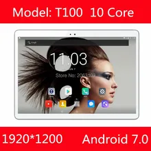 Free Shipping 10 inch Android 7.0 OS 4G LTE tablet pc Deca Core 4GB RAM 64GB ROM 1920*1200 IPS Kids Gift MID Tablets