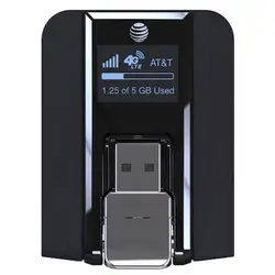 Луч AirCard 340u (AT & T-разблокированным) 4 г Беспроводной usb модем черный новый