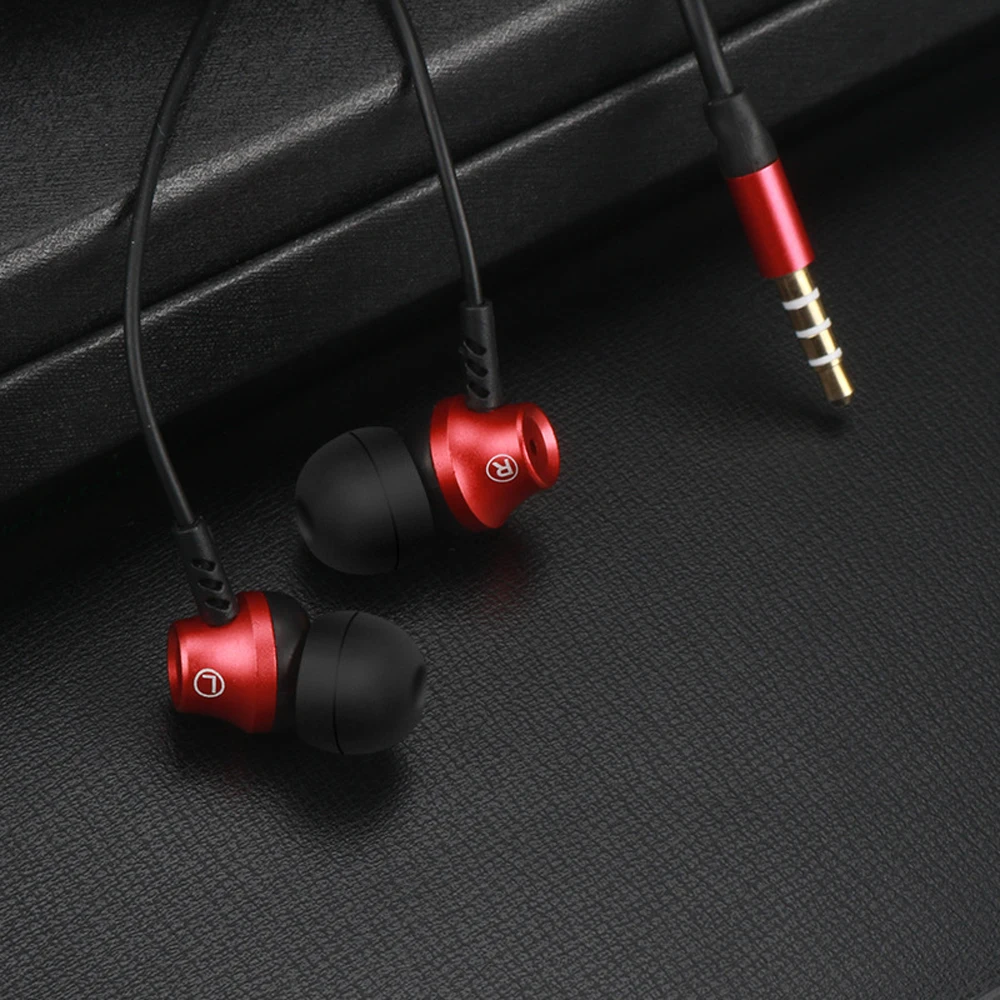 newest style super bass in ear headsets intellect controll wired headset earphone with mic top grade for cell phone PC