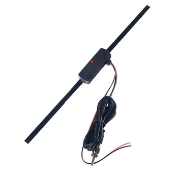

Auto Car Hidden Amplified Antenna 12v Electronic Stereo AM/FM Radio Universal