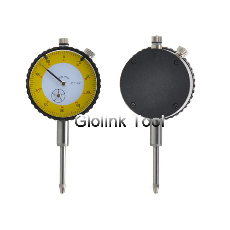

Metal Dial Test Indicator 0.001 -1.0 inch Precision Round Dial Indicator Lever Gauge Meter Measuring Gauging Tool