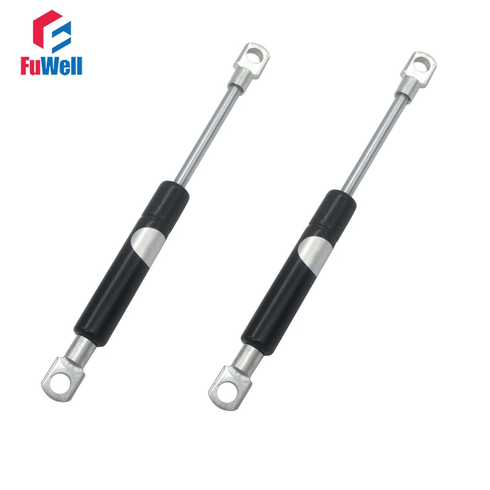 210mm Hole Center 65mm Stroke Auto Gas Spring 50kg Force Lift Support
