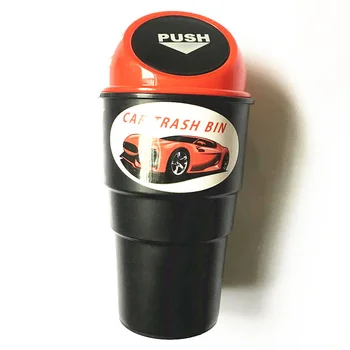 

Car Trash Can Garbage Dust For Toyota Corolla Rav4 Ralink YARiS Camry Highlander For Honda CRV CR-V Fit XRV CITY Accord Any Car
